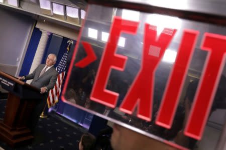 U.S. Secretary of State Rex Tillerson answers questions during the daily briefing at the White House in Washington, DC, U.S. November 20, 2017. REUTERS/Carlos Barria