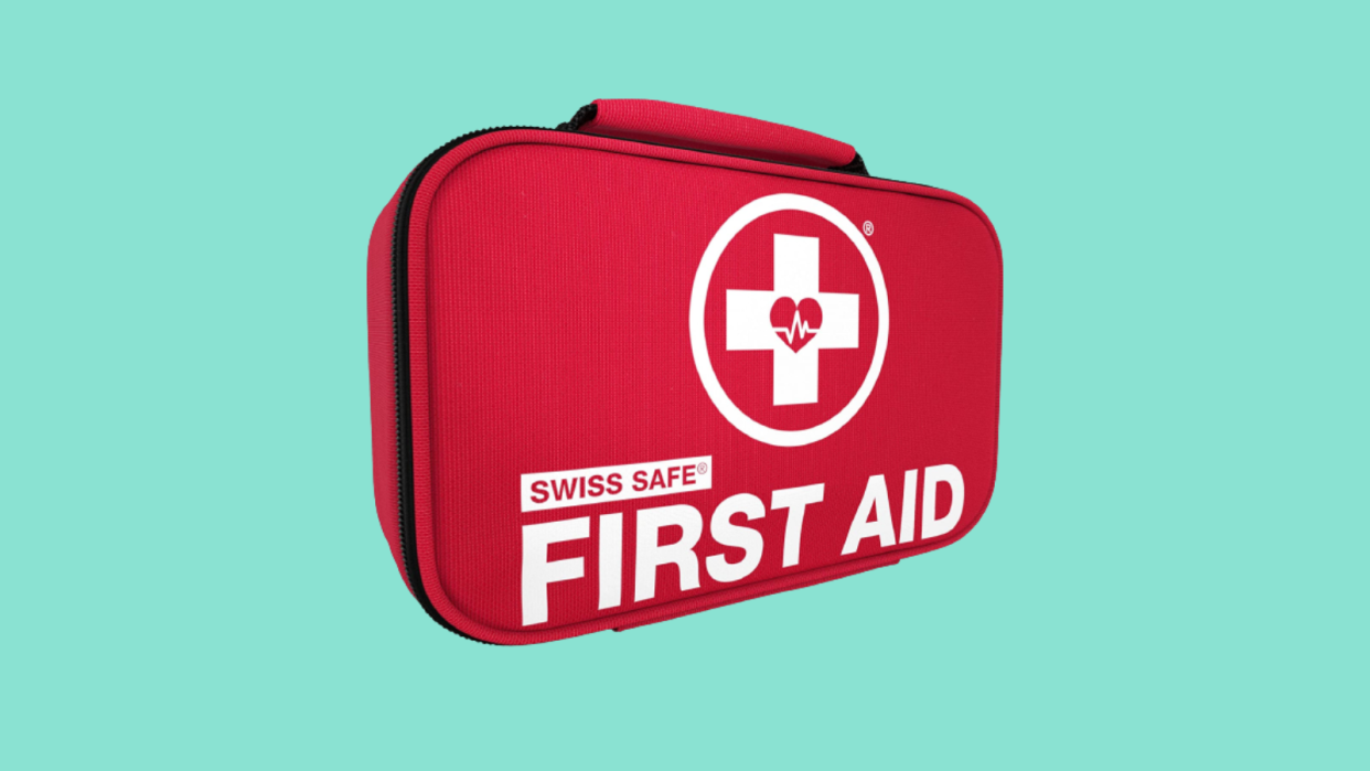 Accidents happen. Always keep a first aid kit in the car just in case.