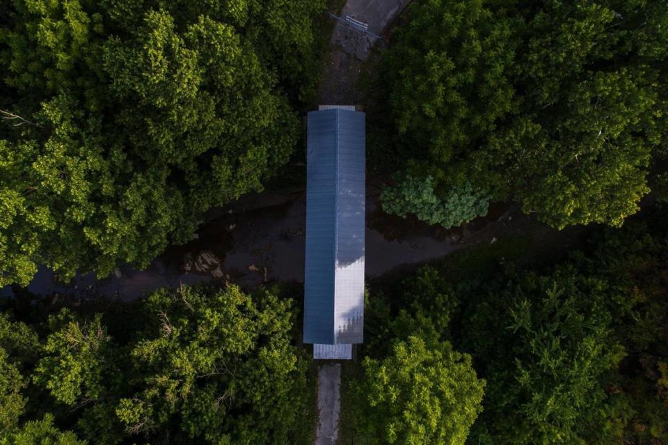 Dover Covered Bridge, Mason County, Ky. Tuesday, June 28, 2022