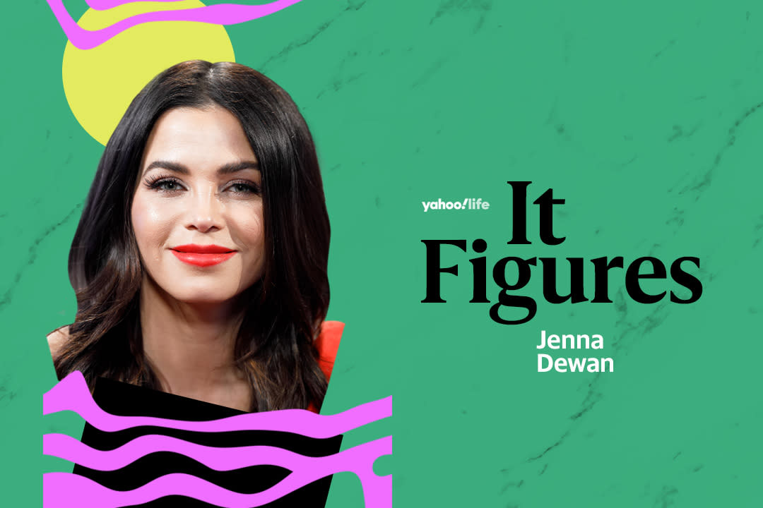 Jenna Dewan says acne impacted her confidence. (Photo illustration: Yahoo News; photo: Getty Images)