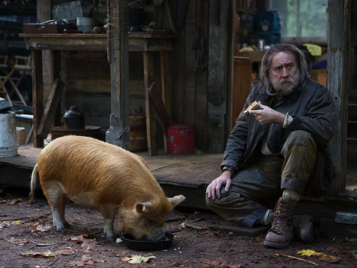 Nicolas Cage in ‘Pig' (Courtesy NEON)