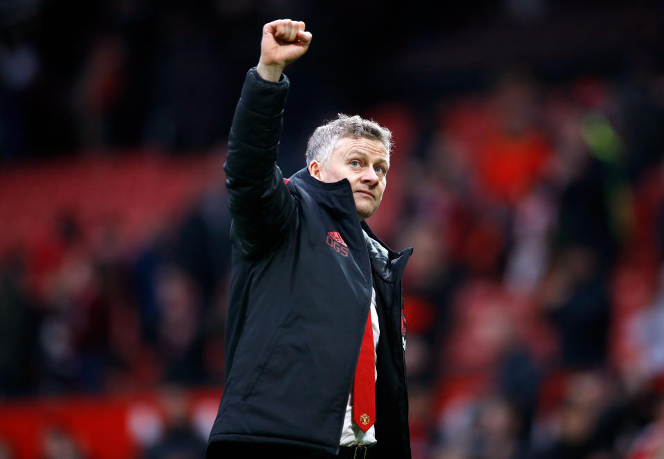 Caretaker manager has won his first five games at Manchester United.