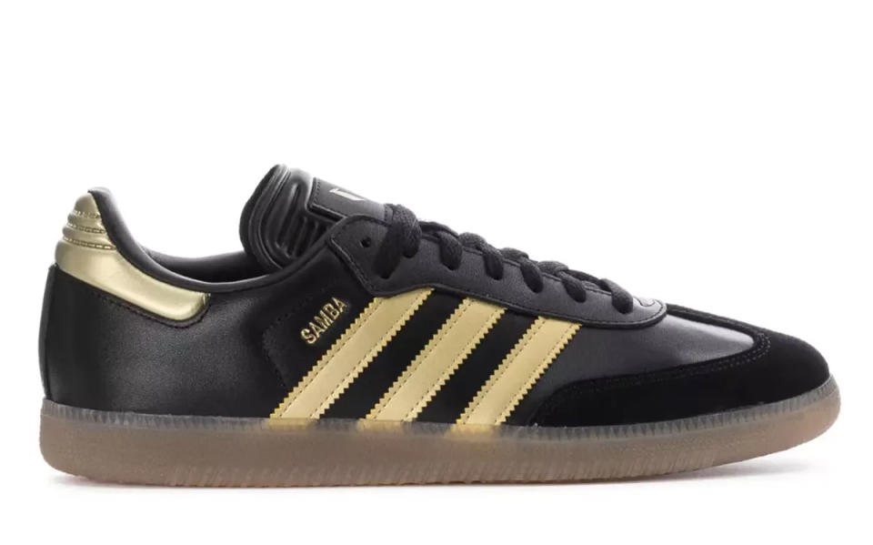 Messi Adidas Samba Black Gold 