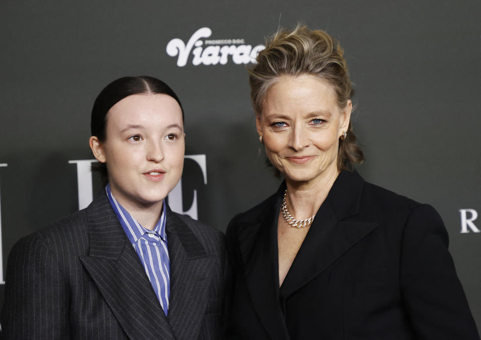 La generaciones Z y Baby Boomer representadas por Bella Ramsey y Jodie Foster (Foto:Getty)