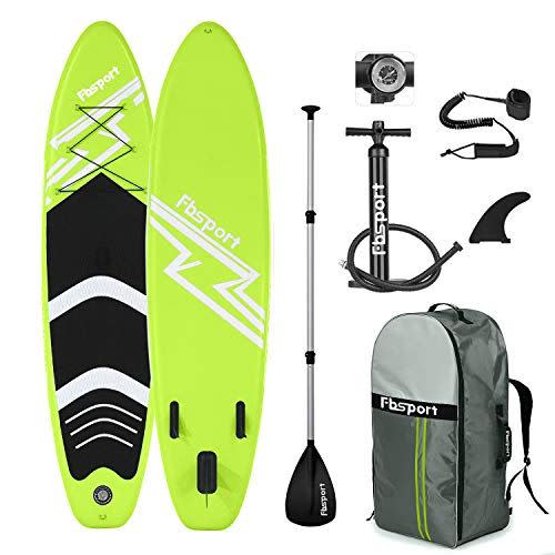 4) Inflatable 10-Foot 6-Inch Stand-up Paddleboard Kit