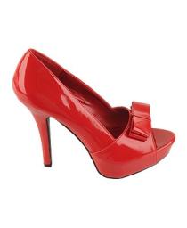 Forever 21 red patent peep toes, $22.80.