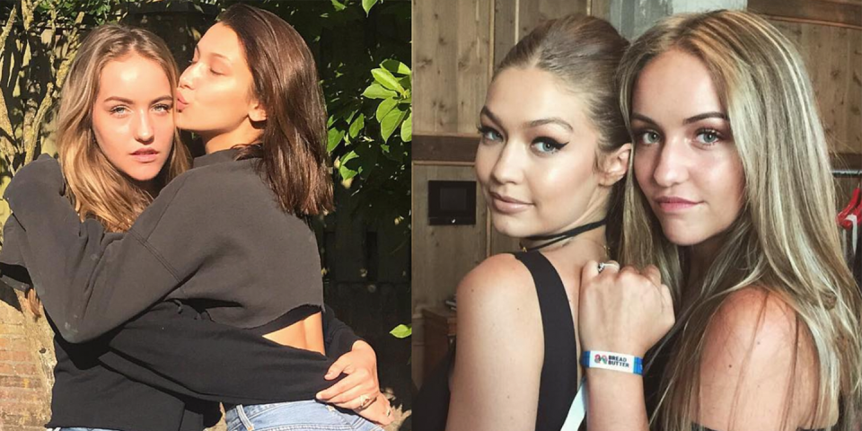 <p>The Hadid sisters have a <a href="https://www.elle.com/uk/life-and-culture/culture/news/a39880/gigi-hadid-bella-hadid-cousin-joann-van-den-herik-body-positive-model/" rel="nofollow noopener" target="_blank" data-ylk="slk:cousin;elm:context_link;itc:0;sec:content-canvas" class="link ">cousin</a> just as gorgeous as they are. Fellow model, Joann Van Den Herik, occasionally <a href="https://www.instagram.com/p/BaANoerjvLQ/" rel="nofollow noopener" target="_blank" data-ylk="slk:posts snaps;elm:context_link;itc:0;sec:content-canvas" class="link ">posts snaps</a> with her famous family members, including her aunt (Bella and Gigi's mom), <a href="https://www.instagram.com/p/BbPB0I8jGAG/" rel="nofollow noopener" target="_blank" data-ylk="slk:Yolanda Hadid;elm:context_link;itc:0;sec:content-canvas" class="link ">Yolanda Hadid</a>. Joann has followed in the footsteps of her cousins, launching a successful modeling career and building a massive social media presence. <br></p>