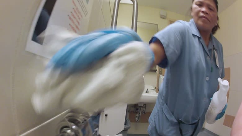 Horizon 'disappointed' hospital cleanliness falls short for many patients