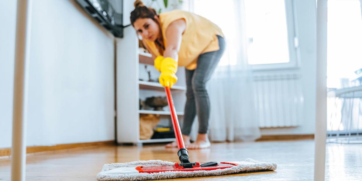 keep your floors sparkling clean