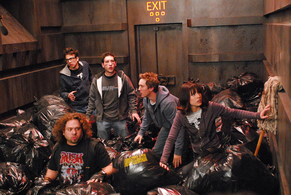 Fanboys Production Stills Weinstein Company 2008 Jay Baruchel Dan Fogler Chris Marquette Sam Huntington Kristen Bell