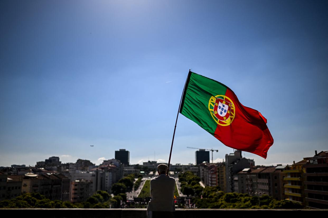 Le drapeau du Portugal (PHOTO D'ILLUSTRATION) - PATRICIA DE MELO MOREIRA / AFP
