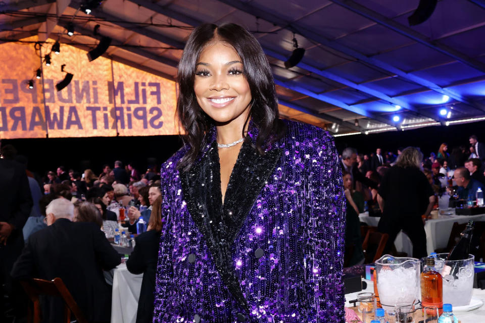 Gabrielle Union attends the Independent Spirit Awards on Saturday in Santa Monica, Calif. 
(Photo: Tommaso Boddi/Getty Images for Champagne Fleur de Miraval)