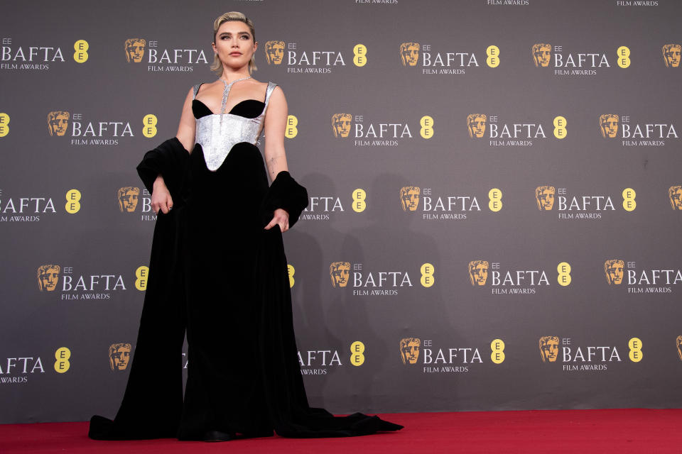 Les stars sur le tapis rouge des Bafta Awards 2024