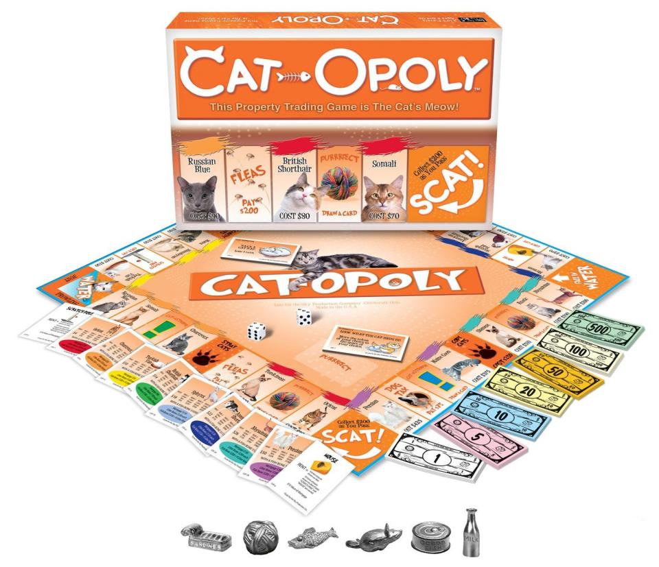 cat day international best gifts for cat lovers monopoly board game