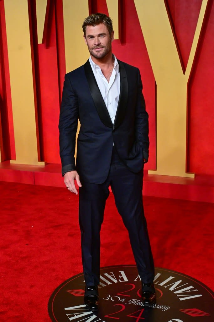 Chris Hemsworth Vanity Fair Oscar Party, Arrivals, Los Angeles, California, USA - 10 Mar 2024
