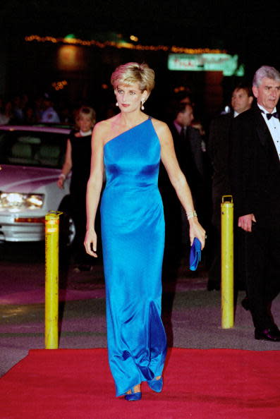 Lady Diana en octobre 1996