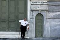 More than 1,000 bank branches were opened to allow Greek pensioners without cards to withdraw 120 euros ($133)