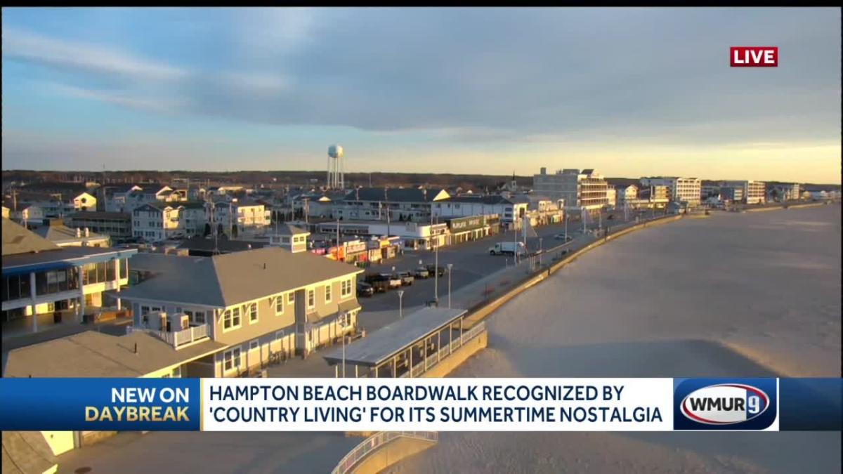 Hampton Beach boardwalk recognized by 'Country Living' for its