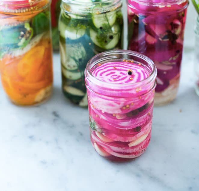 <strong>Get the <a href="http://www.feastingathome.com/quick-pickled-vegetables/" target="_blank">Quick Pickled Beets recipe</a>&nbsp;from&nbsp;Feasting at Home</strong>