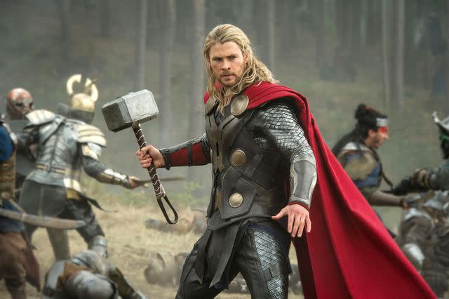 Everett Collection Chris Hemsworth as Thor in 'Thor: The Dark World'