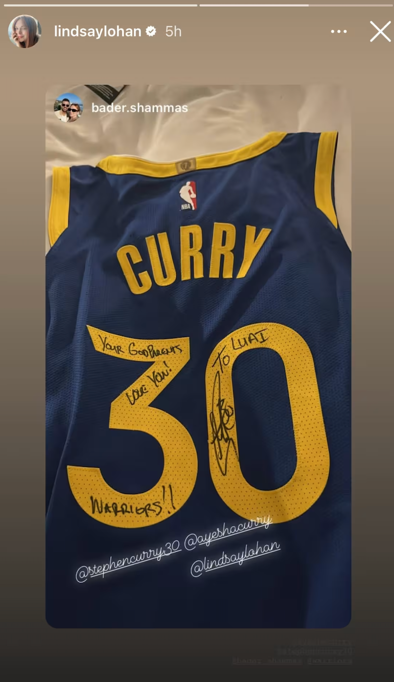 Steph Curry Signed Jersery