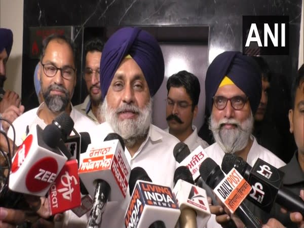 SAD chief Sukhbir Singh Badal (Photo/ANI)