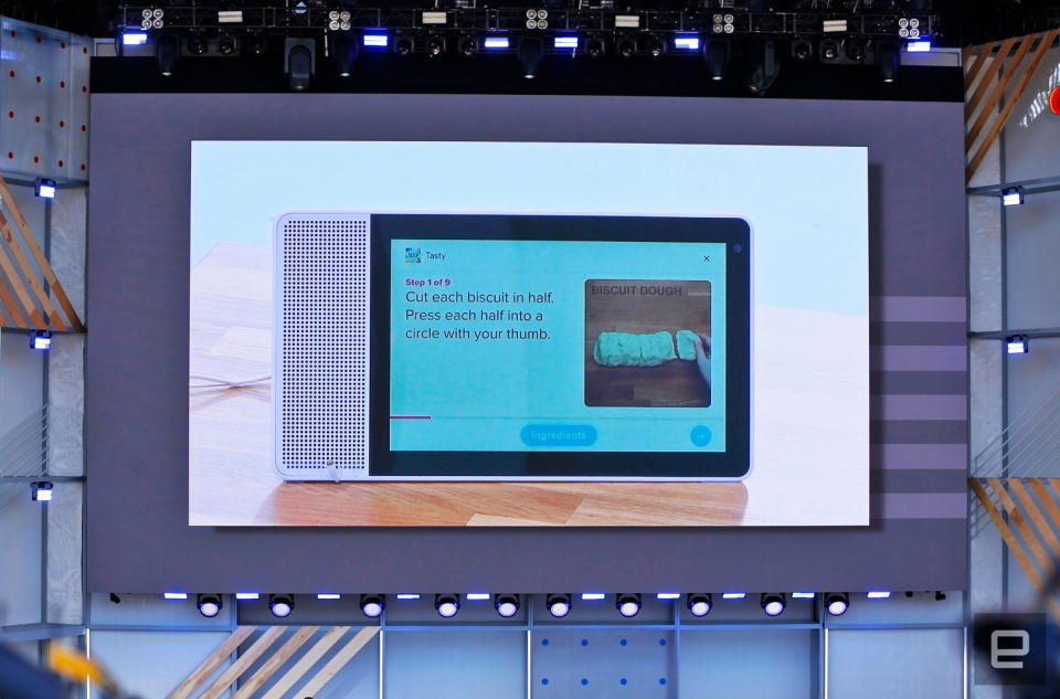 We got a sneak peek at Google's upcoming slate of smart displays earlier this