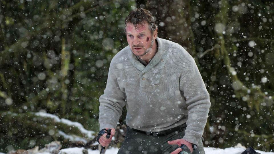 Liam Neeson in The Grey