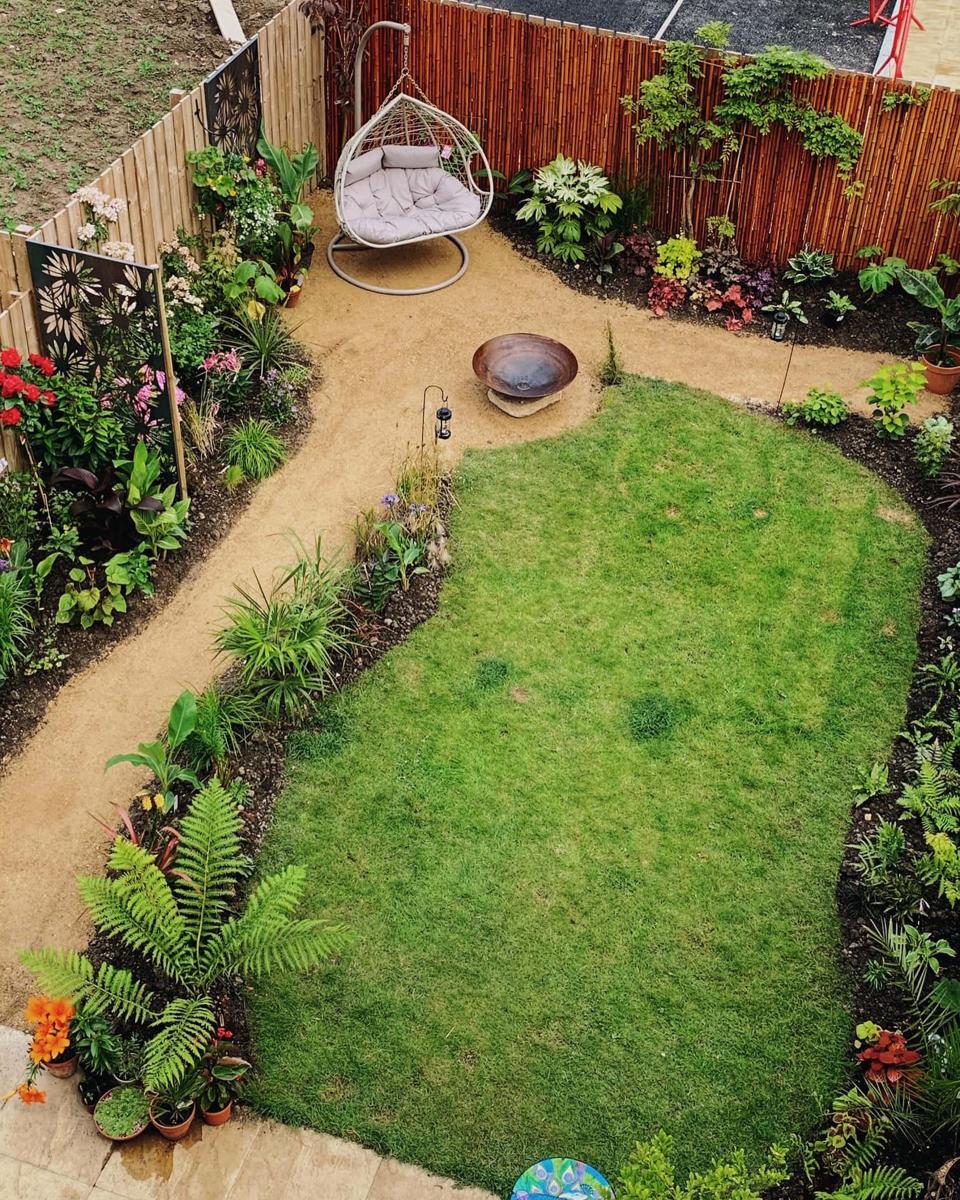 Chris estimates that he has up to 300 variations of plants and has spent almost $7,500 on tropical plants since starting his garden transformation. Photo: Caters