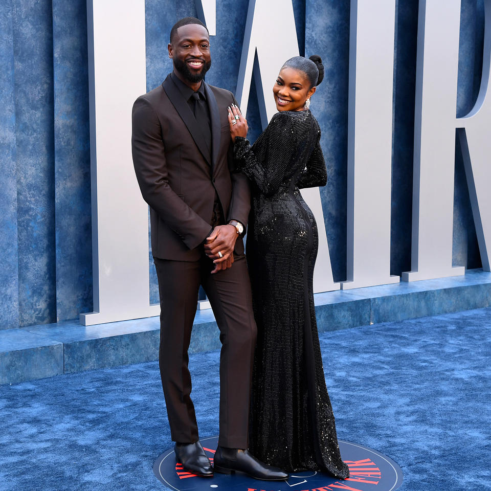 Dwyane Wade and Gabriele Union