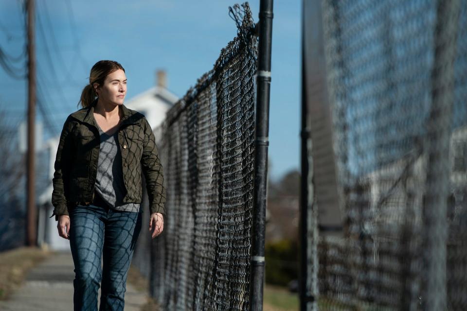 Kate Winslet as Mare Sheehan in the season finale of "Mare of Easttown."