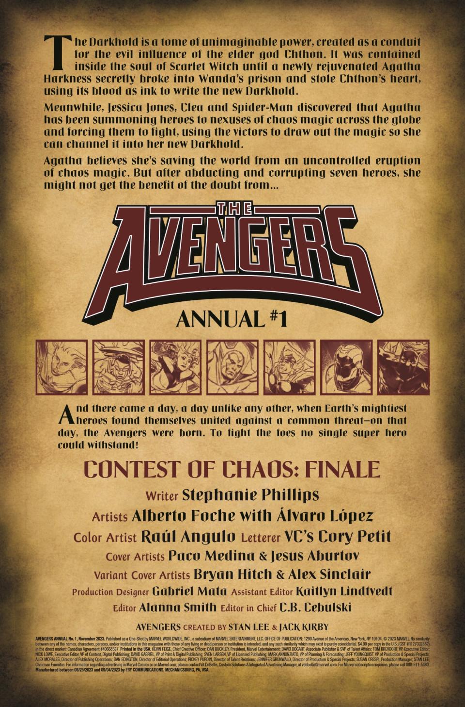 Avengers Annual #1