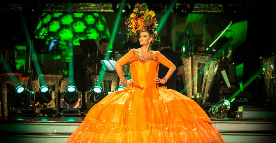 Susannah Constantine failed to impress the Strictly judges. (BBC Pictures)