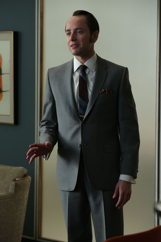 Pete Campbell (Vincent Kartheiser) in the "Mad Men" episode, "A Tale of Two Cities."