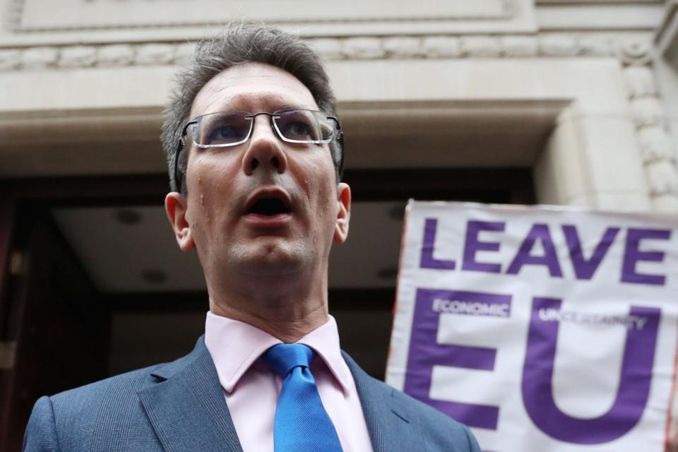 Former Brexit minister Steve Baker (AFP/Getty Images)