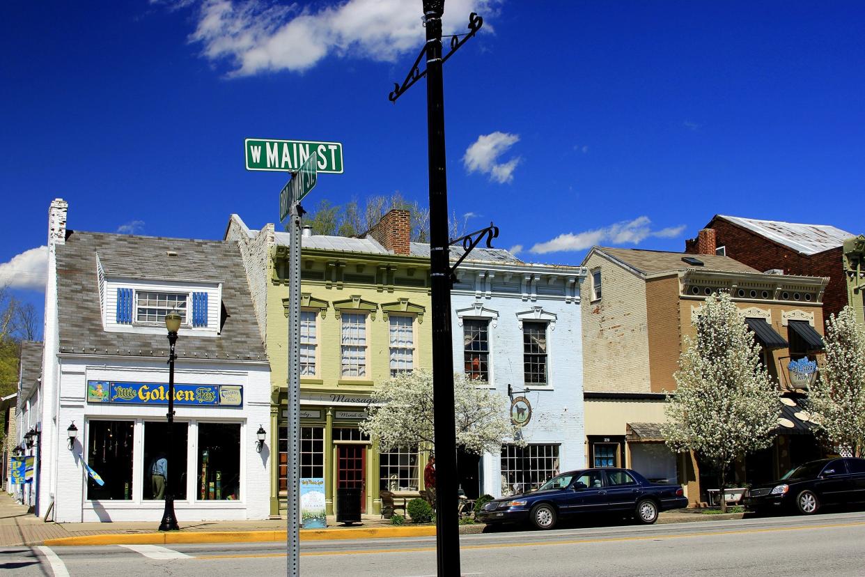 downtown Madison, Indiana