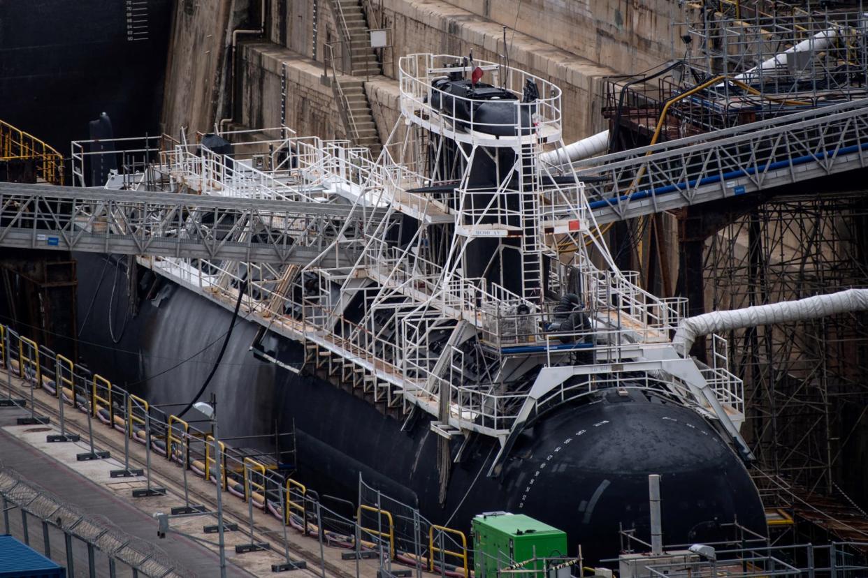 Sous-marin nucléaire français - AFP