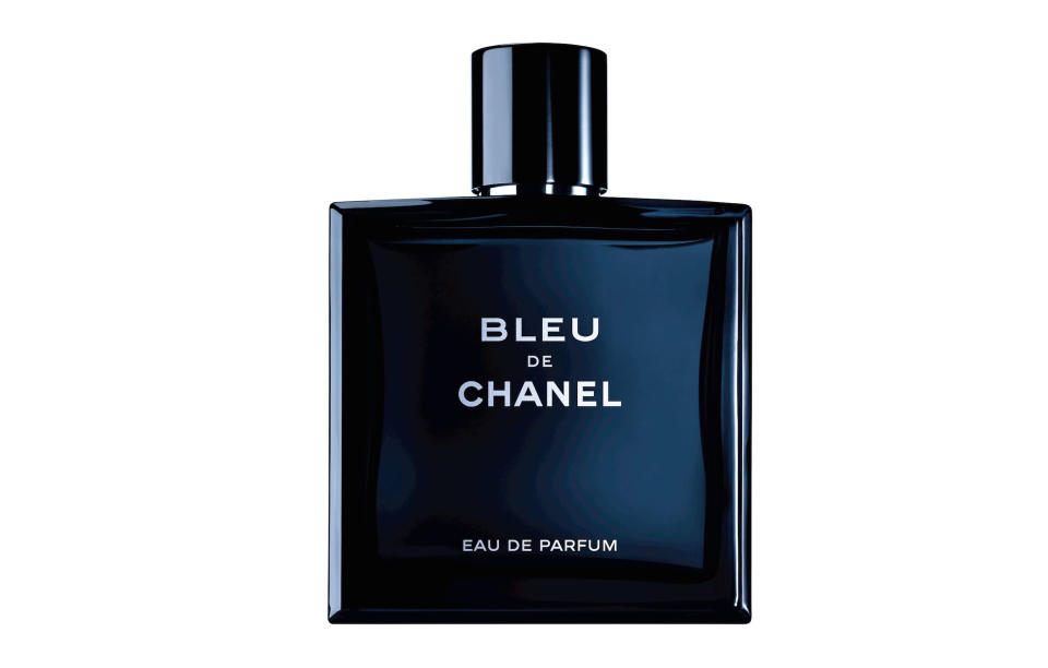 <p><a rel="nofollow noopener" href="https://www.chanel.com/en_GB/fragrance-beauty/fragrance/c/bleu-de-chanel.html?gclid=EAIaIQobChMIoeyBnpKq1wIVqbvtCh3LtwK4EAAYASAAEgLsIPD_BwE" target="_blank" data-ylk="slk:Chanel, from £63;elm:context_link;itc:0;sec:content-canvas" class="link "><i>Chanel, from £63</i></a><br><br></p>