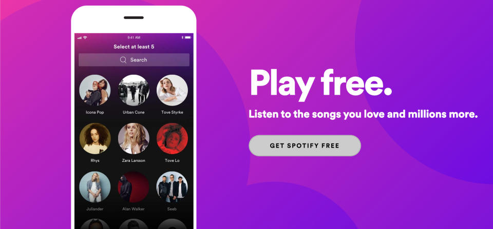 Spotify Music Streaming Service