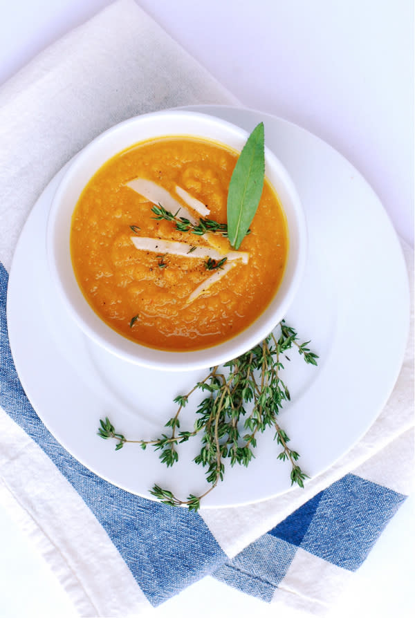 Carrot, Fennel, and Orange Soup