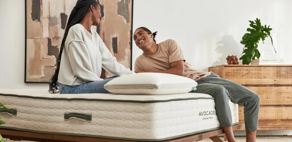 <p><a href="https://go.redirectingat.com?id=74968X1596630&url=https%3A%2F%2Fwww.avocadogreenmattress.com%2Fproducts%2Fgreen-natural-organic-mattress&sref=https%3A%2F%2Fwww.menshealth.com%2Ftechnology-gear%2Fg42956239%2Fbest-mattress-for-sex%2F" rel="nofollow noopener" target="_blank" data-ylk="slk:Shop Now;elm:context_link;itc:0;sec:content-canvas" class="link ">Shop Now</a></p><p>Avocado Green Mattress</p><p>avocadogreenmattress.com</p><p>$3199.00</p>