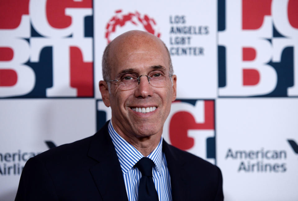 Jeffrey Katzenberg in September 2017. (Photo: Amanda Edwards via Getty Images)