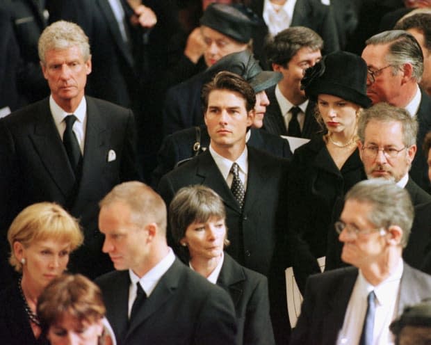 <p>Tom Cruise, Nicole Kidman and Steven Spielberg were among those at the funeral ceremony.</p>