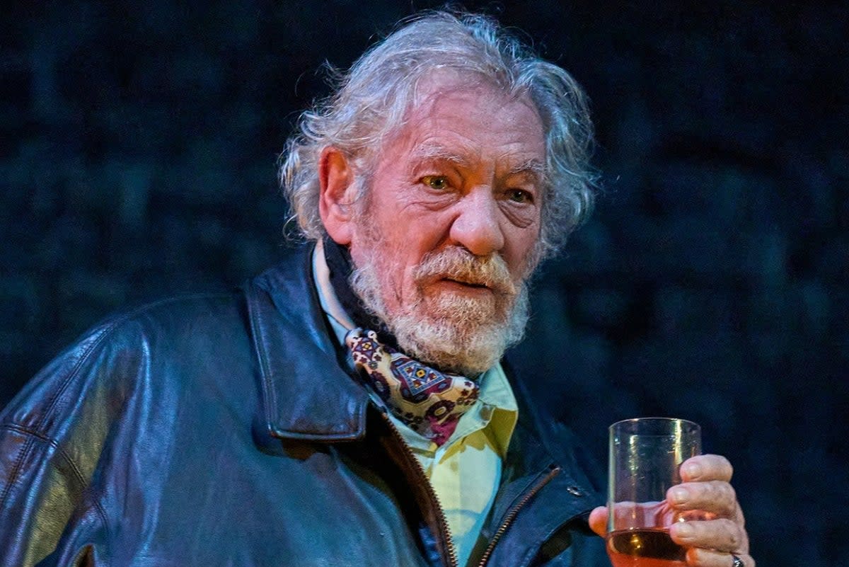 Ian McKellen takes the role of Falstaff, one he’s often refused in the past  (Manuel Harlan)