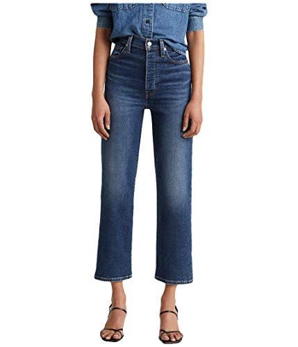 1) Levi’s Ribcage Straight Ankle Jeans