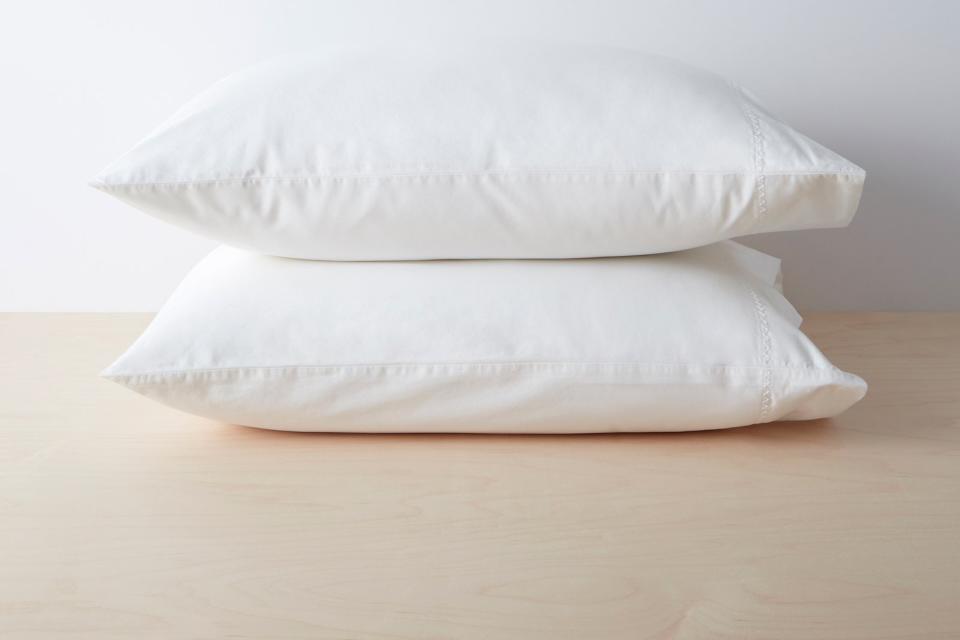 "I have a set of Allswell sheets that I love, but I unfortunately ruined the pillow cases a while back when I used a face cream that stained them. I tossed both the cream and those pillow cases, so I was delighted to see that Allswell now sells spare sets of pillow cases separately. I took advantage of Allswell's Cyber Monday deal and snatched up a <a href="https://fave.co/35UpAwH" target="_blank" rel="noopener noreferrer">new set of percale pillowcases</a> for 20% off with code <strong>THANKS20</strong>." &mdash; <a href="https://www.instagram.com/brittany_nims/" target="_blank" rel="noopener noreferrer">Brittany Nims</a>,&nbsp;Commerce Content &amp; Strategy Manager