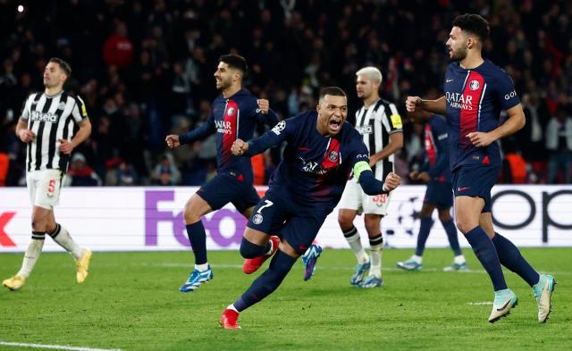 VAR official removed from Champions League game after Mbappé's late penalty  for PSG vs. Newcastle