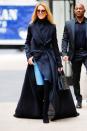 <p>Celine stepped out in a gown coat by Brandon Maxwell in New York City and now we want a gown coat. </p>