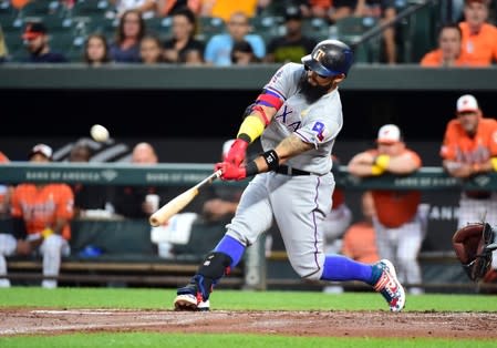 MLB: Texas Rangers at Baltimore Orioles