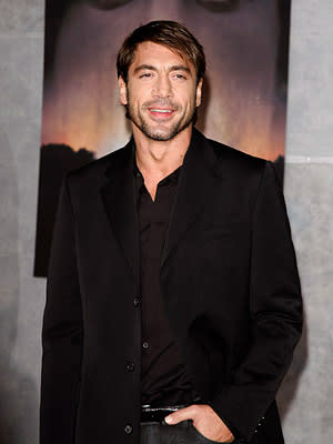 Javier Bardem at the Hollywood premiere of Miramax Films' No Country for Old Men